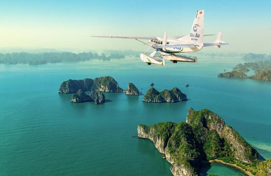 Halong Tour By Seaplane – 02 Days 01 Night – Paradise Luxury Cruise