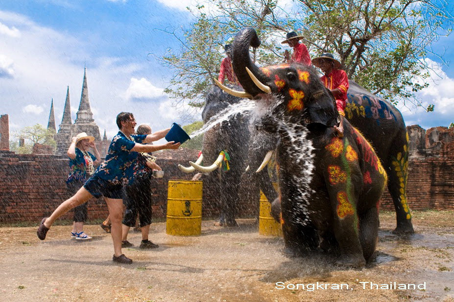 Get wet on Songkran – Get lucky on your holiday to Thailand