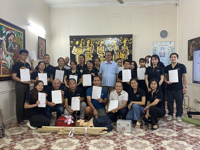 First Aid Training at Lux Travel DMC: Equipping Staff for Emergency Response