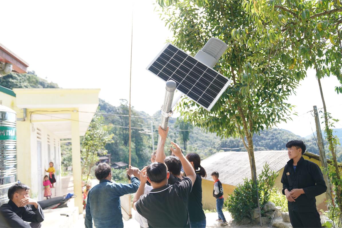 LuxGroup Foundation Illuminates the Stone Plateau with 30 Green Energy Lights